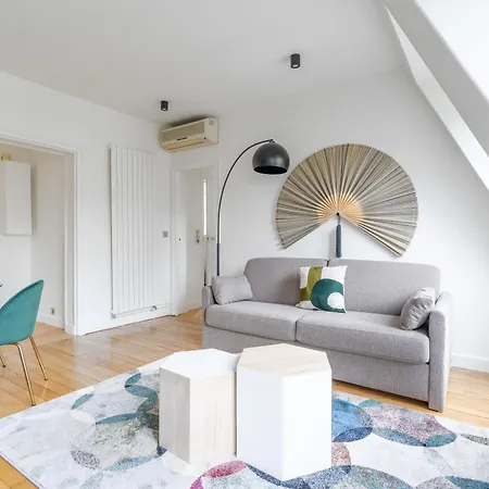 Apartamento Le Brad Pitt - Passy Tour Eiffel A Pied- 4 Personnes - Logement Entierement Climatise